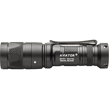 個人装備 SUREFIRE A2 AVIATOR SureFire Lanternas de aviador com LED multiespectro de saída