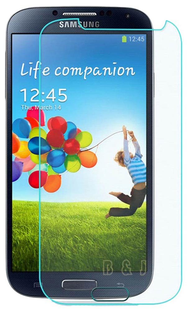 GAX SAMSUNG I 9500 S4 Curved Tempered Glass Screen Protector, Ultimate Shield Protector, scratch free Screen Guard HD+ 9H Hardness Toughened Tempered Glass Screen Protector for SAMSUNG I 9500 S4