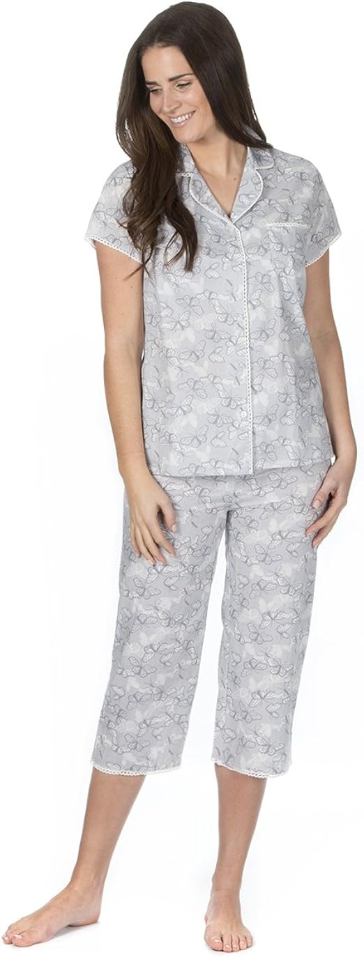 Ladies Short Sleeve Pyjama Set Three 