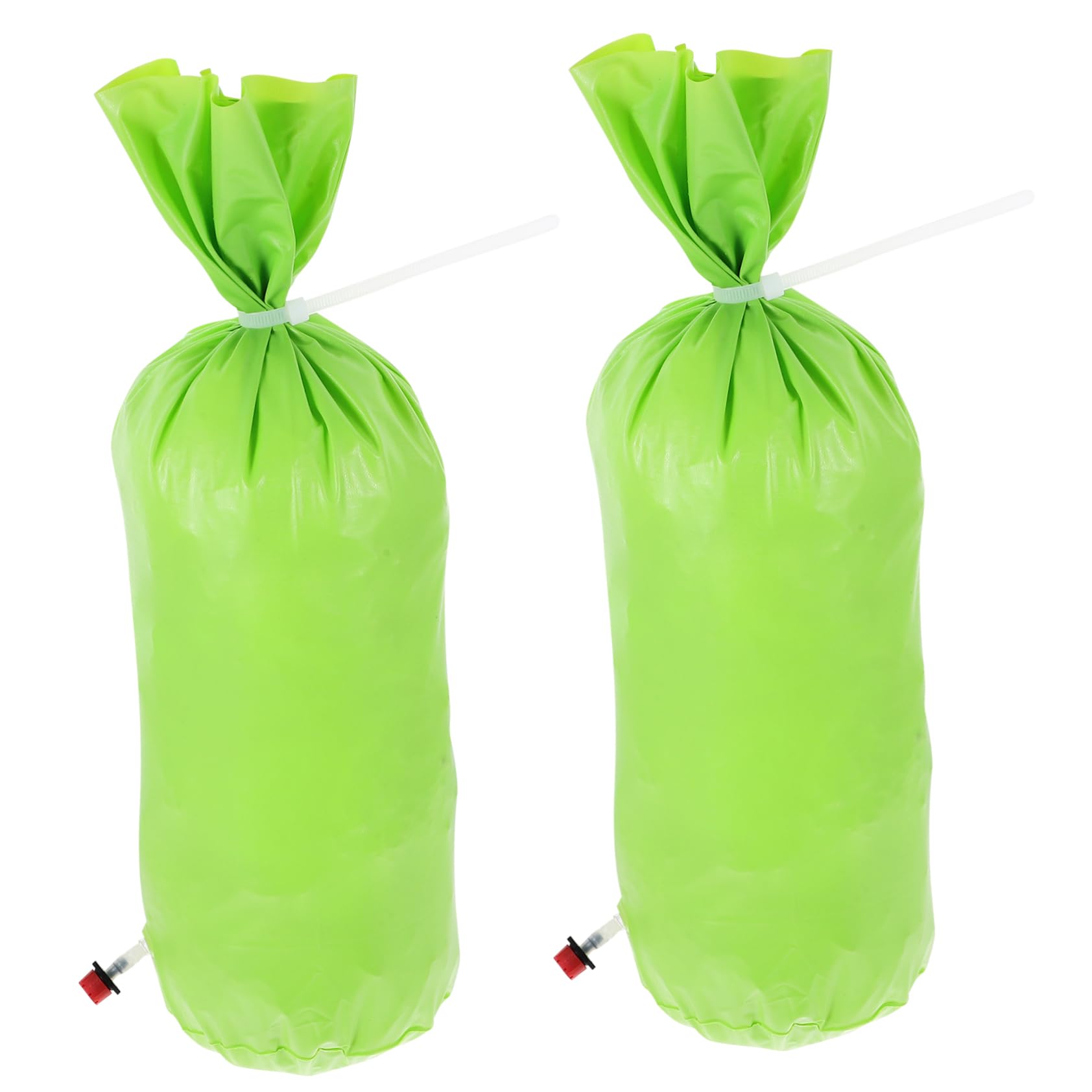 Sosoport2pcs Tree Drip Irrigation Bag Tree Water Bag Watering Bags Gator Bags for Trees Tree Irrigation System Tree Watering Ring Tree Watering Drip Pouch Garden Tree Plant Plastic