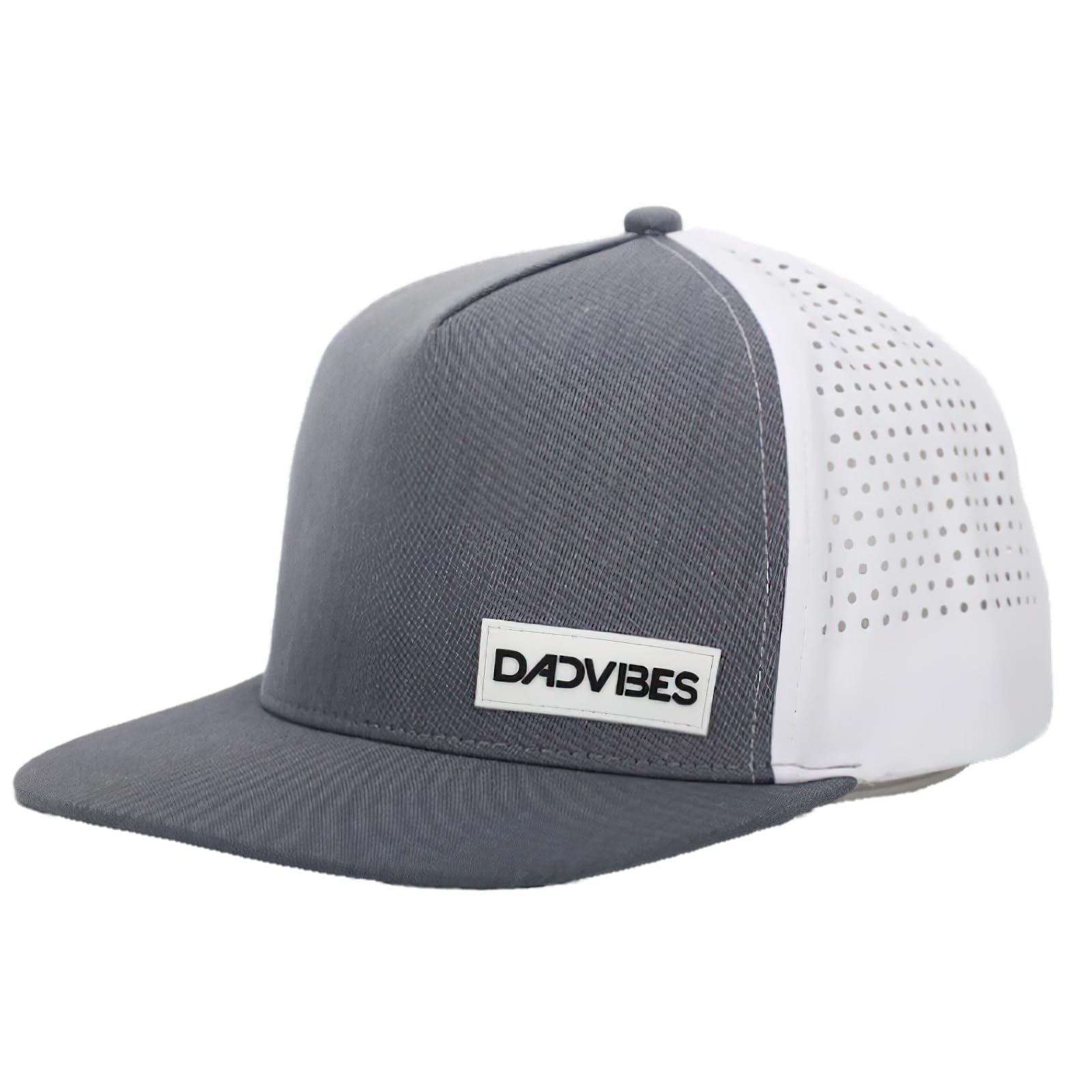 DadBod Apparel DBPremium Active 5-Panel Baseball Cap: Snapback Hats for Men, Stylish Mens Hat, Trucker Hat, Dad Hats for Men