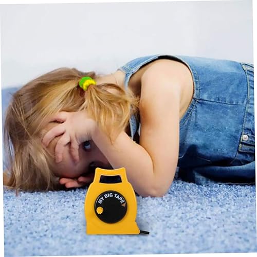 Miniatura 6 de KUYYFDS Cinta métrica retráctil suave para niños de 33ft de pulgada para niños juguetes de juego constructivos