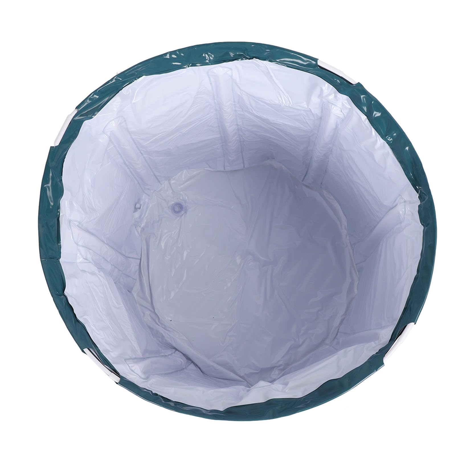 Bañera de Spa Plegable 80L Gran Capacidad PVC Portable Portable Batio de Remojo con Soporte para el Hogar