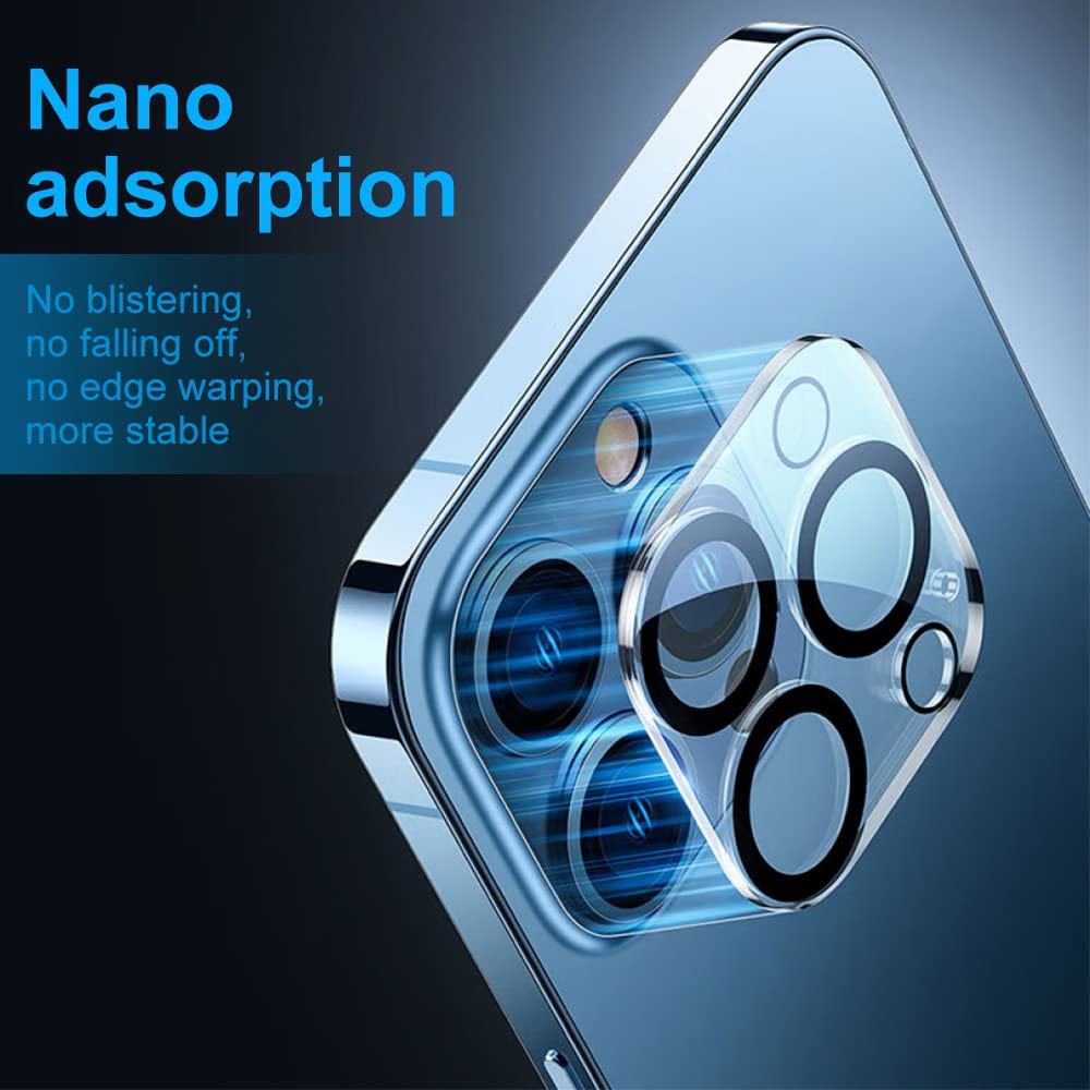 Rasena Coque Compatible Avec IPhone 14 Pro Max, 2 Pièces Verre Trempé