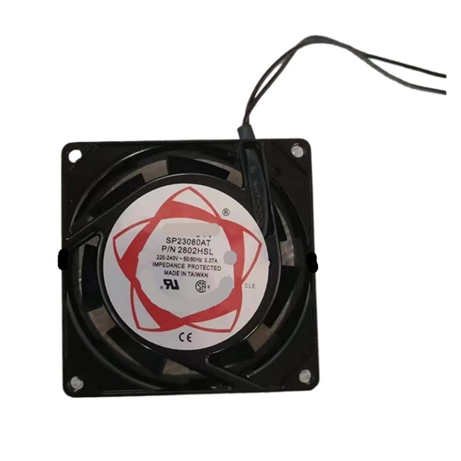 CZVJUKBYP SP23080AT SP2802HSL AC 220V/240V 0.07A 80x80x25mm 2-Wire Server Cooling Fan