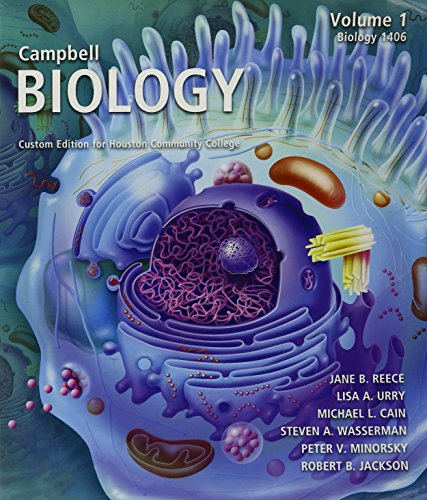 Campbell Biology Volume 1: Biology 1406 (Custom... B01FEL28M2 Book Cover