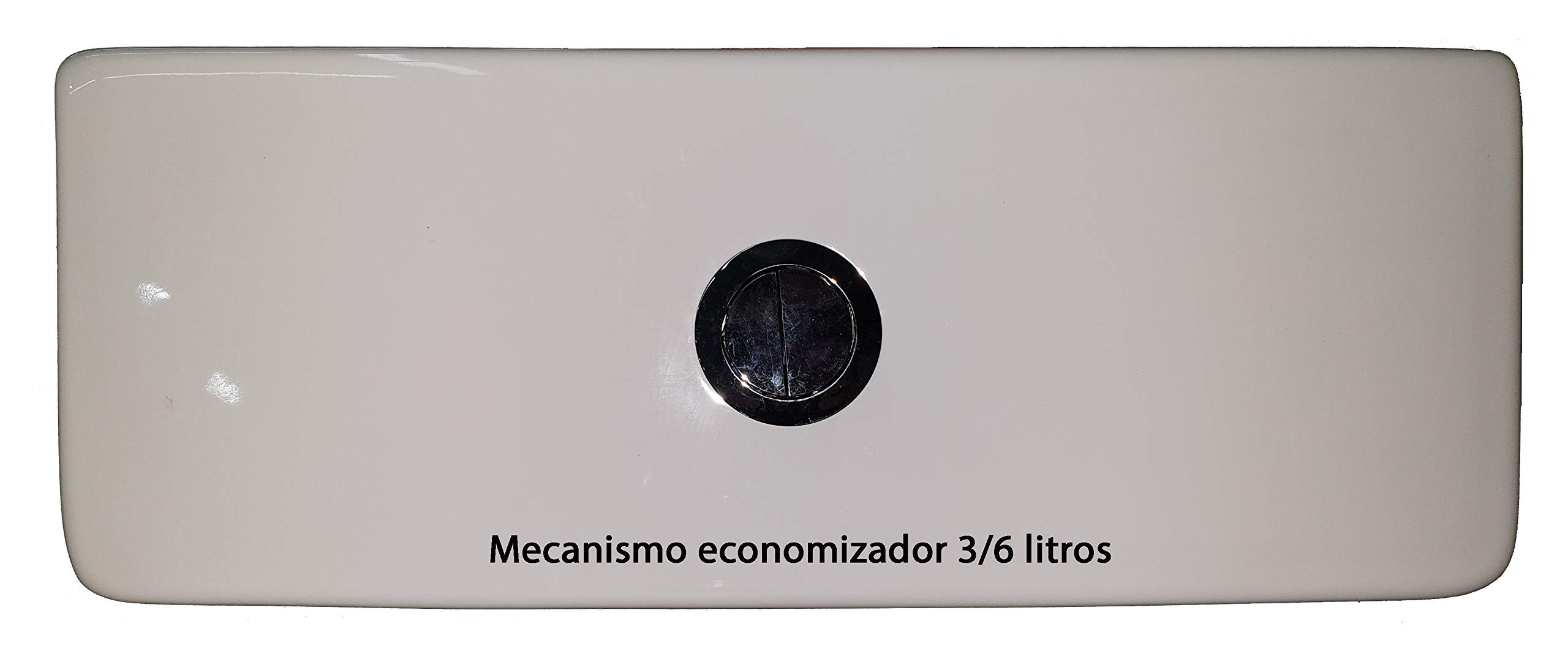 Inodoro CUBITTO Compacto de Dos Piezas Diseño Exclusivo Elegante y Moderno de Línea Cúbica. De Cerámica Blanca. Mecanismo Economizador 3/6. Salida Dual. Tapa Y Asiento en ABS. Sistema Rimless.