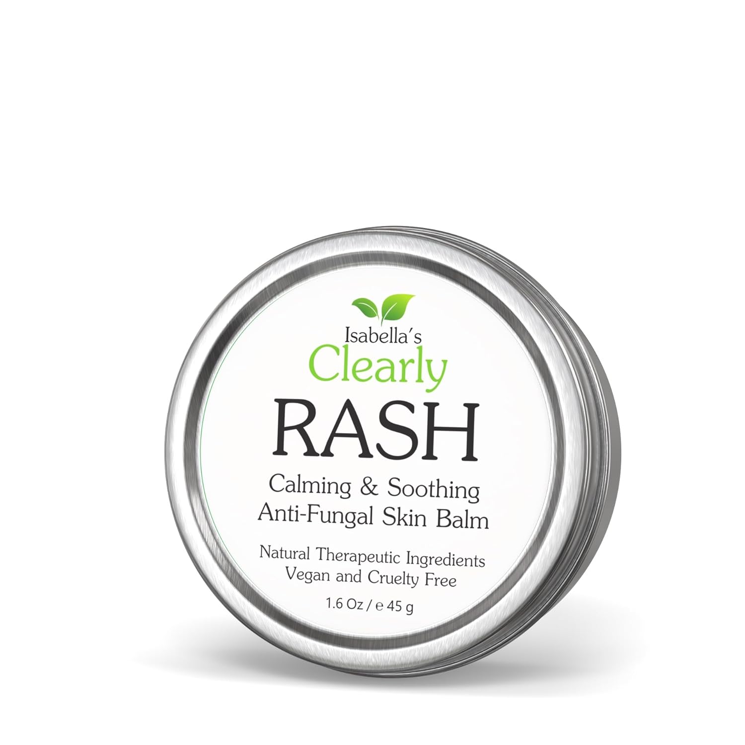 Isabella's Clearly RASH Soothing Skin Balm | Intensive Moisturizing Balm for Dry, Irritated & Compromised Skin | Natural, Vegan, Cruelty Free, Made in USA (1.6 Oz, 4, Count)