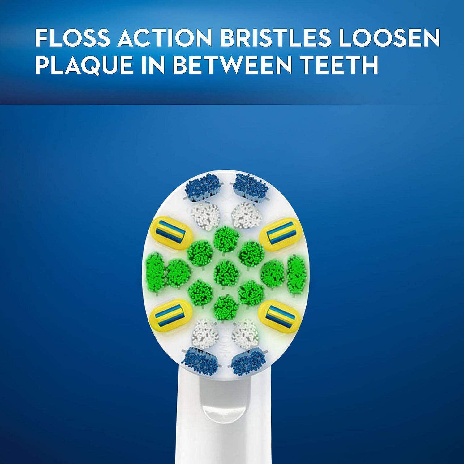 Oral-B - Cabezales de cepillo de repuesto de acción de hilo dental, 8 piezas
