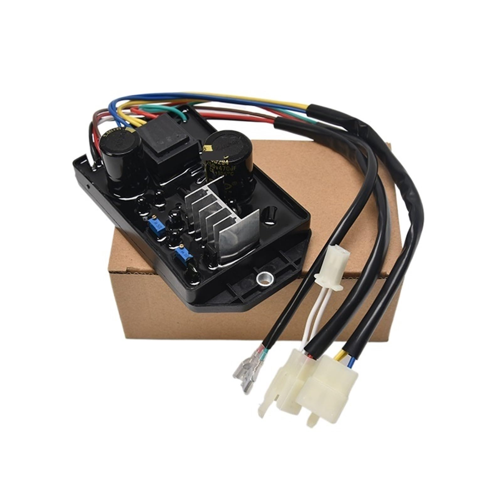 ZIDRMTKVK 1pcs KTW-K AVR 5KW diesel generator automatic voltage regulator control module stabilizer single-phase parts