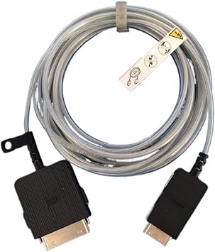 One Invisible Connect Mini Fiberoptic Cable Compatible For Samsung QN65Q900R QN75Q900R QN82Q900R BN39-02436B BN39-02436A Parts Replacement