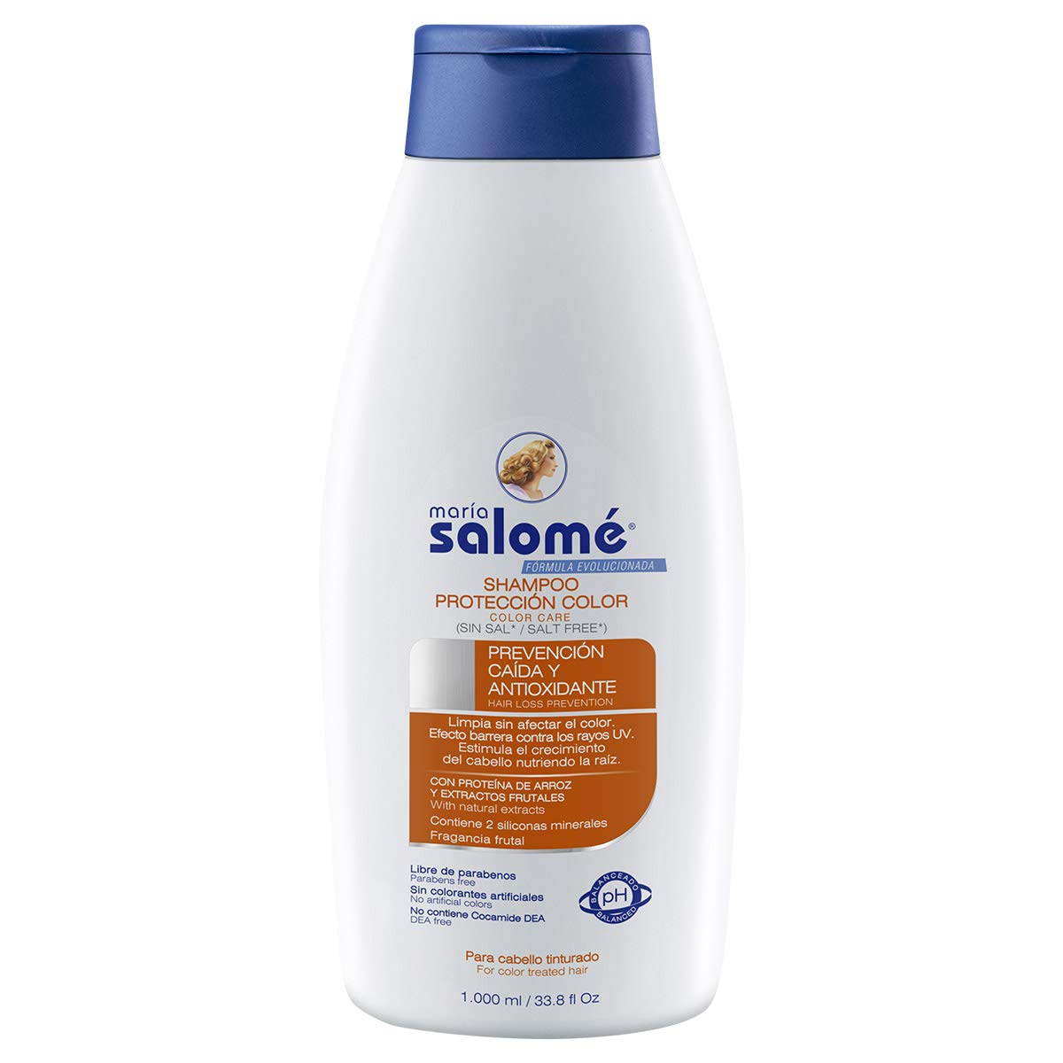 Maria Salome Shampoo Color Protection/Proteccion Color 1000ml 33.8 fl Oz
