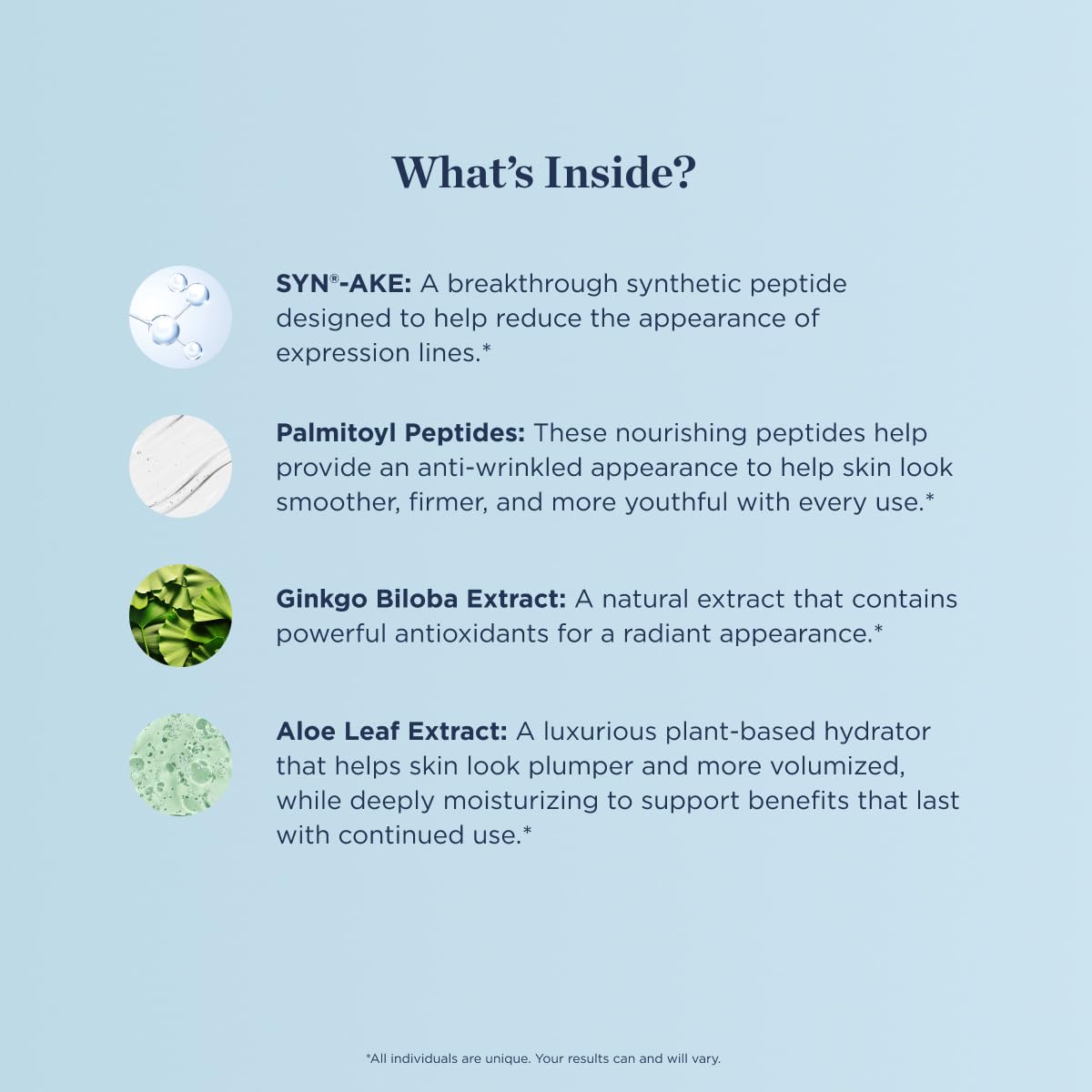 Beverly Hills MD Line Smoothing Serum- Reduce Deep Wrinkles & Smooth Skin- Anti-Aging Serum for Firming and Hydrating Face- Correct Fine Lines w/Antioxidants, Peptides, Ginkgo Bilboa Extract, & Aloe - Image 3