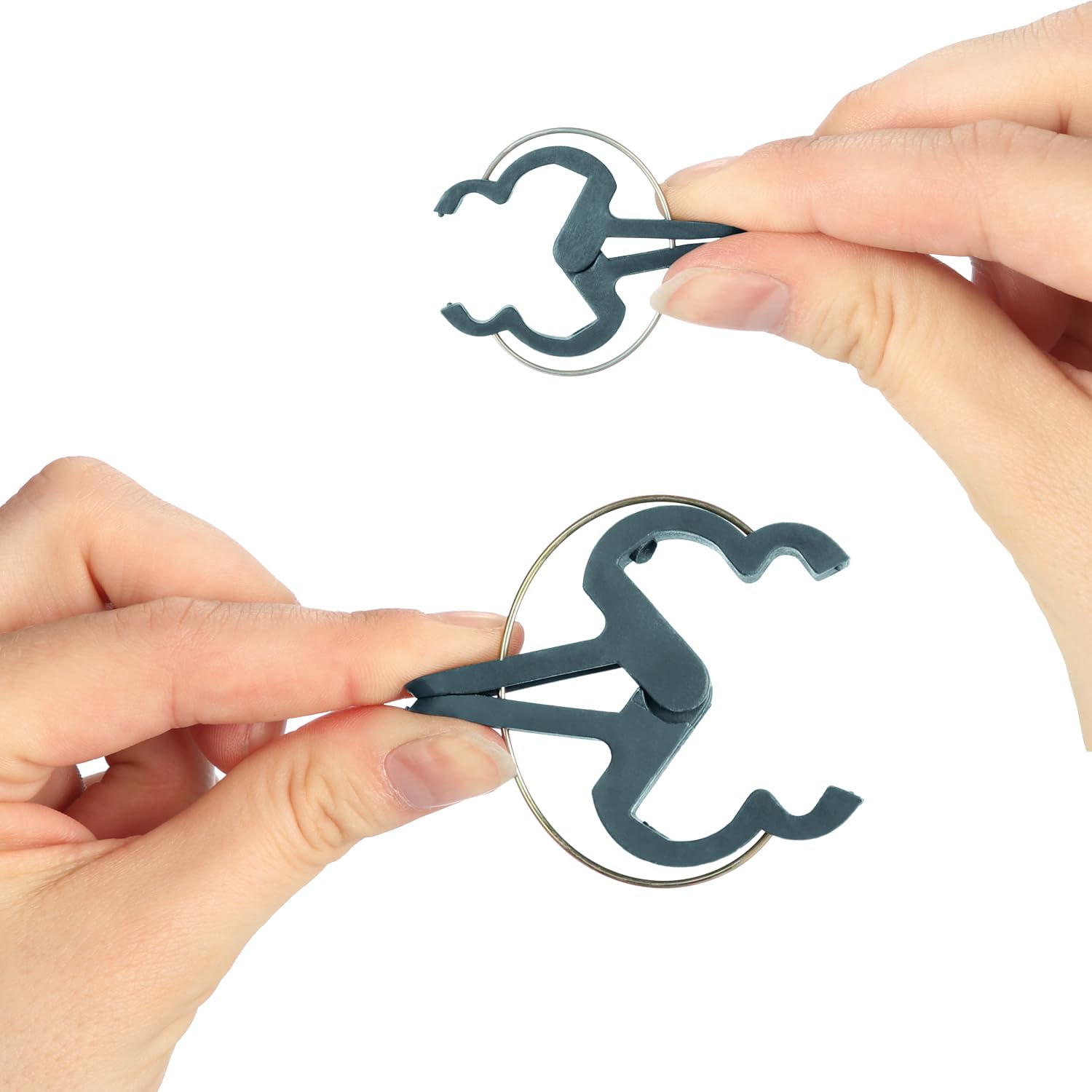 Com-four® 60x Plant Clamps Large – Rose Clamps – Plant Clamps For Tomatoes Tarpaulin Clamps Clip For Tarpaulin 6 X 4 5 Cm 060 Pieces 6x4 5cm - View #9