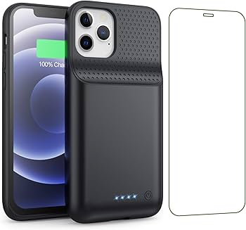 Amazon.com: Battery Case for iPhone 12/12Pro, Powerful 10800mAh