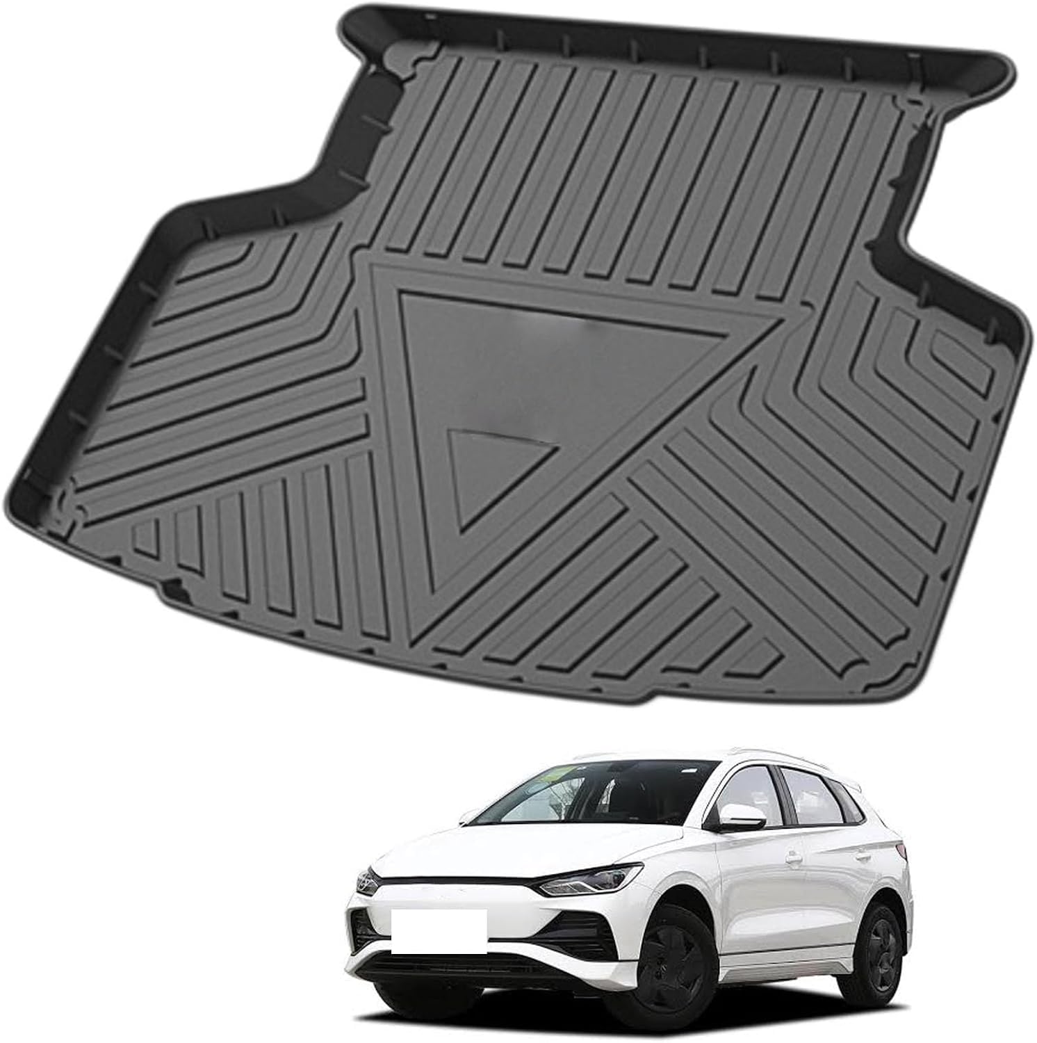 SUNJIEF Bootmat for BYD E2 2019-2024 easyclean protector