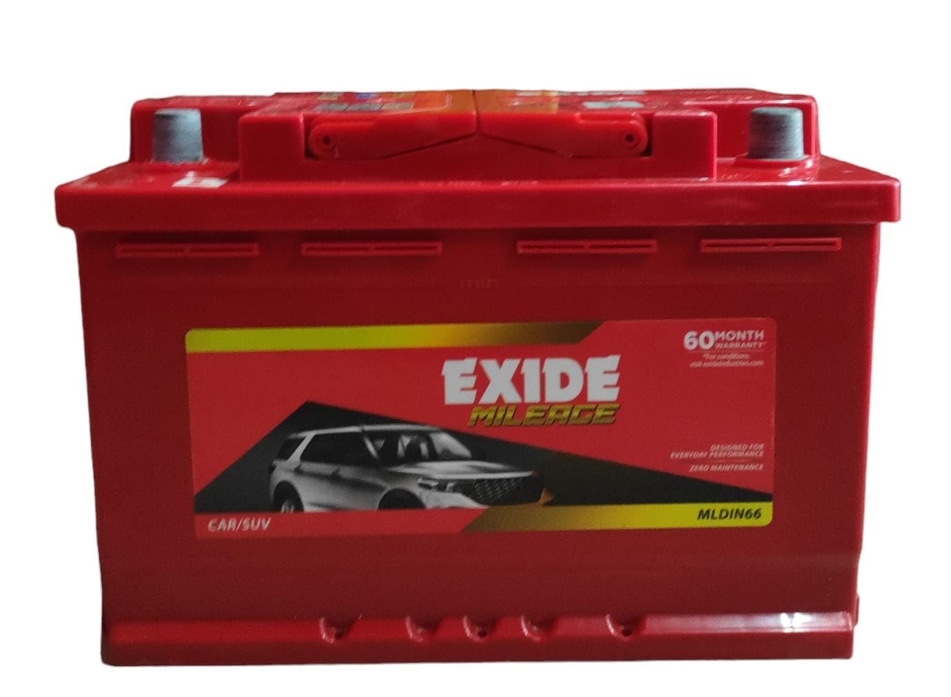 EXIDE MILEAGE 66Ah FML0-MLDIN66 Car Battery 60 months warranty (30 FOC and 30 Pro-Rata)-image-35