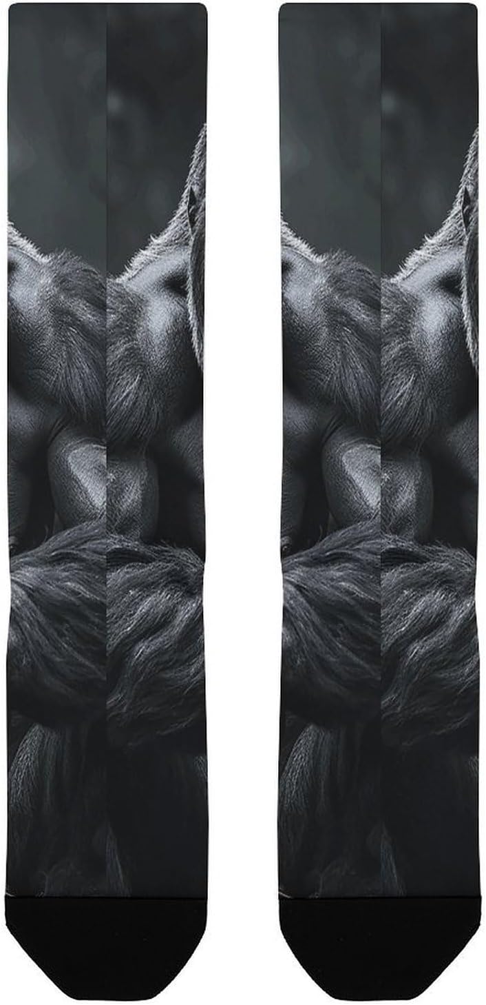 Knee High Socks Gorilla Long Tube Boot Seamless Toe