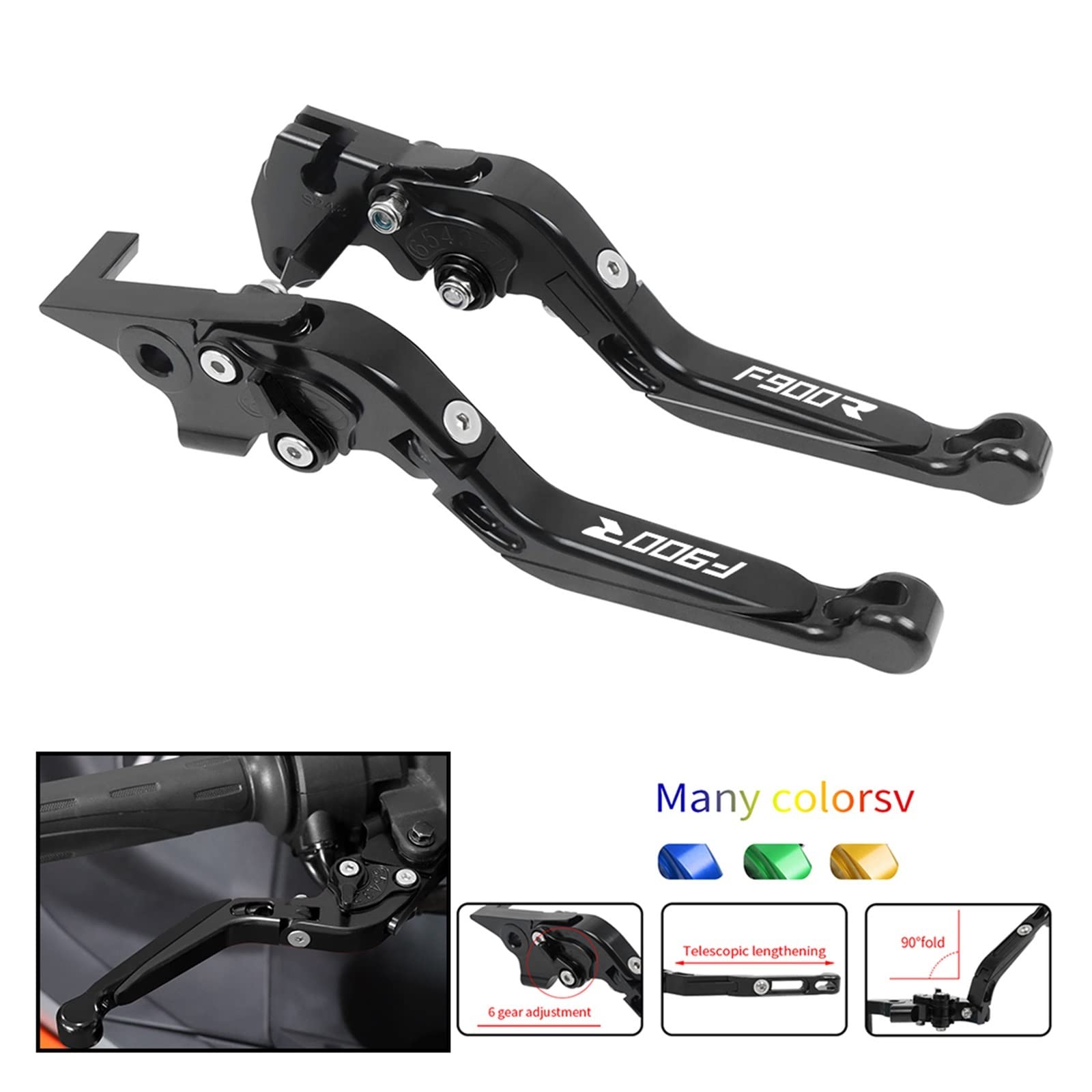 ブレーキ クラッチレバーセット For B-M-W F900R 2020-2022 CNC