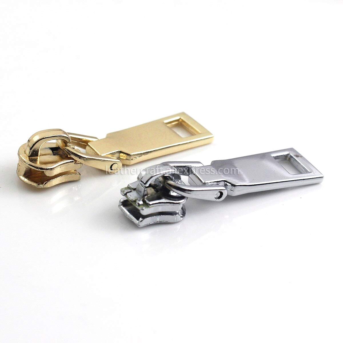 Tiradores de cremallera, tiradores de cremallera, reemplazo de tirador de cremallera, 20 piezas de metal 5# deslizadores de cremallera for chaquetas, ropa, abrigos, tiradores de cabeza, kit de repara