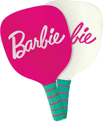 Miniatura 3 de Barbie Juego de pickleball para niños, incluye 2 paletas, 1 pelota y red, juego de pickleball portátil para exterioresinteriores para niñas, patio
