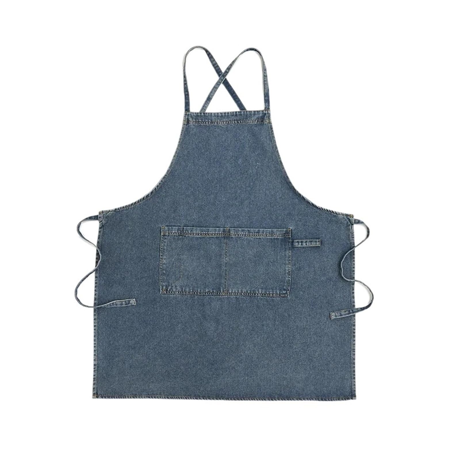 Generico Delantal for uso doméstico en la cocina, ideal for baristas, pintores y manualidades, unisex