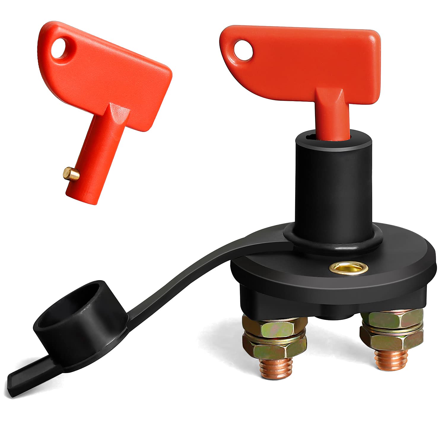 Boat Battery Switch 2Pack Battery Disconnect Switch 12V?48V Power Cut Off Kill Isolation Rotary Switch For Cars Boats Rvs 12 48v Battery Switch