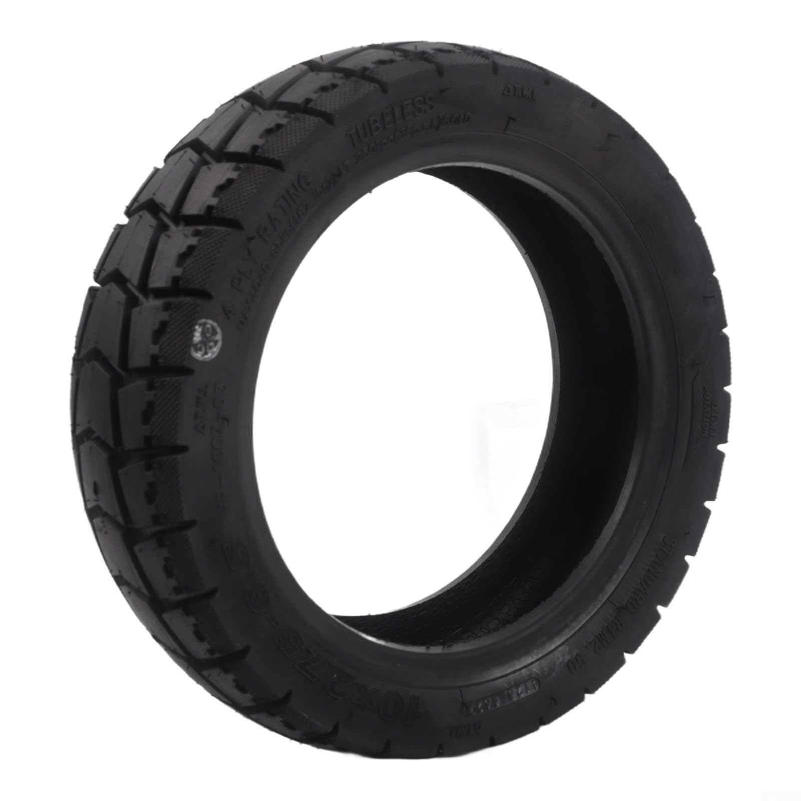 Wet Grip Pneu à motif bouclier Noir A 10 x 2,75-6,5