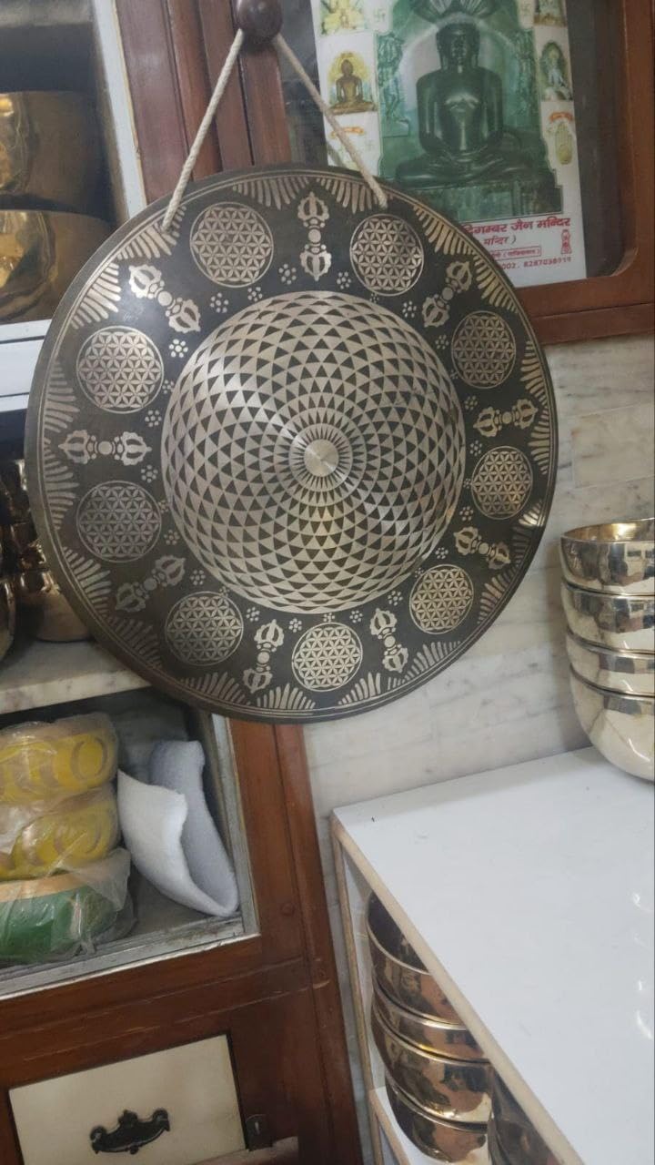 Gong 18" 2.5 kg Universe Kundalini Yoga Long Sound Made in Nepal