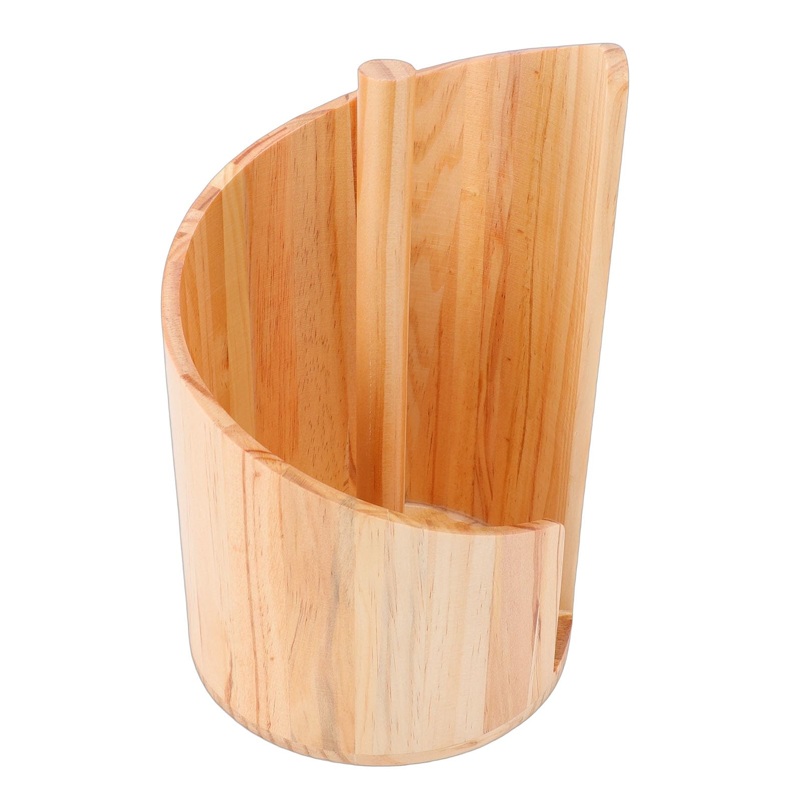 Portarrollos de Papel de Madera, Soporte de Montaña Rústico para Cocina (Tipo 1)