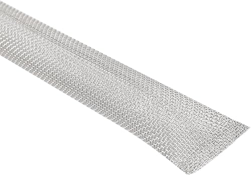 Miniatura 9 de Pantalla de ebullición de Bazooka de 12 pulgadas, tubo de filtro de cerveza de acero inoxidable 304 reutilizable con accesorio de tubería