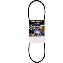 Top Drive 3L440, 3L, FHP Wrapped V-Belt, Rubber, 3/8" x 44"