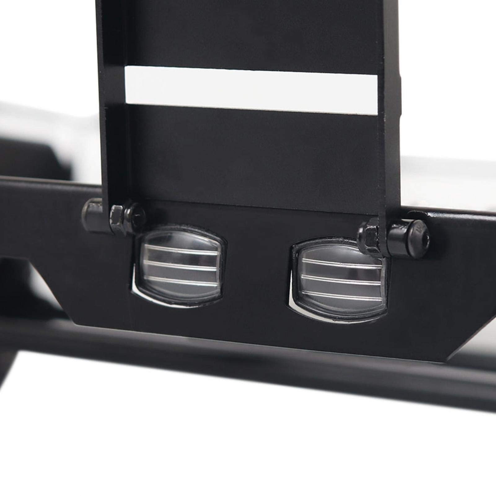Remorque RC, Accessoire de remorque de Voiture en métal avec Quatre pneus pour Voiture 1/10 RC
