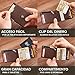 TRAVANDO Cartera con Pinza para Billetes London Bloqueo RFID - Tarjetero Hombre...