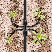 Hydrogarden 15 Stück Gartenbewässerung Barbed Tee Anschluss, Garten Schlauch Verbinder 1/2 Zoll bis 1/4 Zoll Barbed Doppel Way Bewässerung Connector Gartenbewässerung Wasser Divider, Grün – Ansicht 5