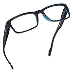 Readerest Blue Light Blocking Reading Glasses (Blue, 1.50 Magnification) Computer Eyeglasses With Thin Reflective Lens, Antiglare, Eye Strain, UV Protection, Stylish For Men And Women
