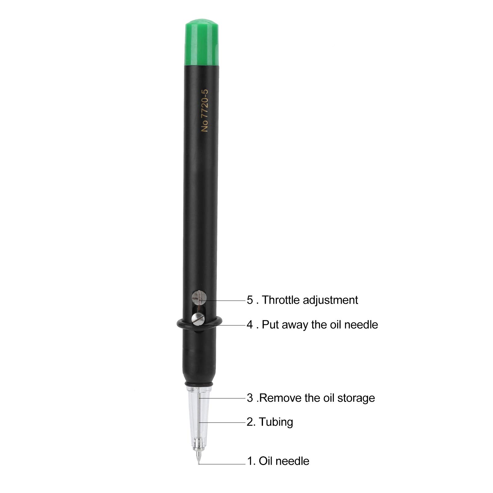 Penna Oliatrice Automatica per Orologi, Strumento Lubrificante per Riparazione Orologi in Lega, per Manutenzione e Assistenza di Meccanici