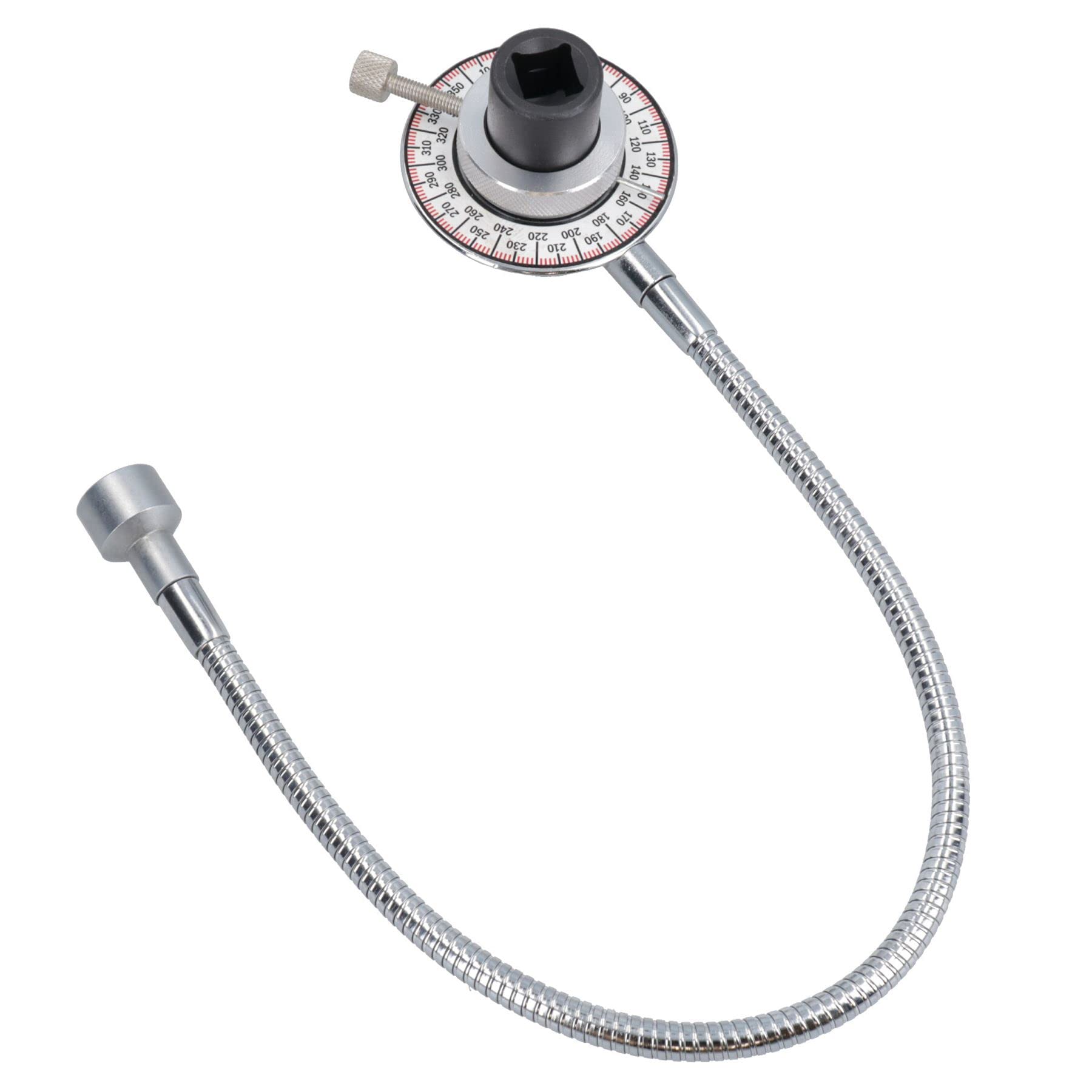 Ab Tools 1/2In Drive Torque Setting Angular Gauge With Magnetic Flexible Arm For Fasteners