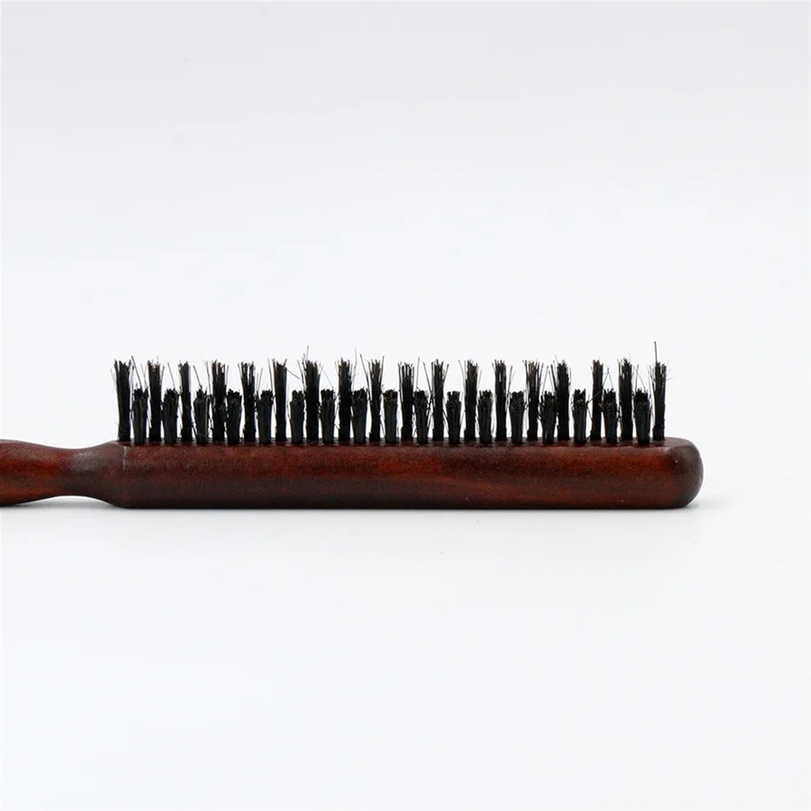 Salon Necken Zurück Haar DIY Pinsel Wildschwein Borsten Holz Slim Line Kamm Haarbürste Verlängerung Friseur Professionelle Styling Werkzeuge (Size : 02)