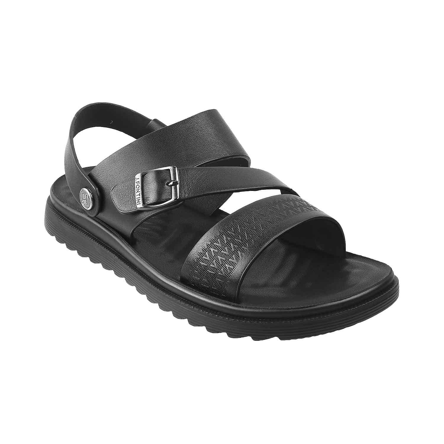 Mochi Mens Black Synthetic Sandals 10-UK 44 (EU) (60-1358) (B09X78HXSK) Amazon Price History, Amazon Price Tracker