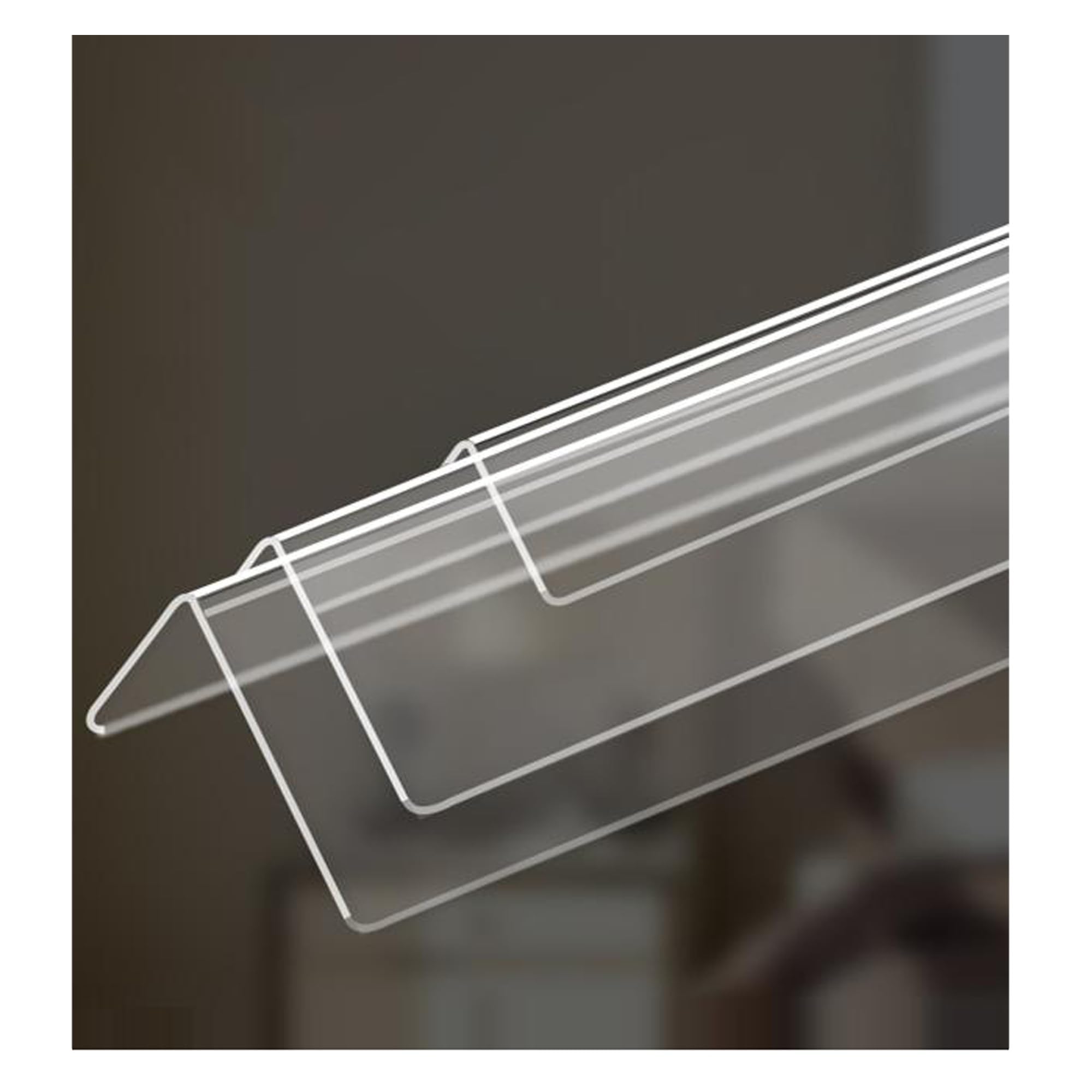 Protectores de Esquinas Transparentes for Pared - 100 cm Resistentes a Impactos for el hogar, 1 Unidad(3cm 200cm)