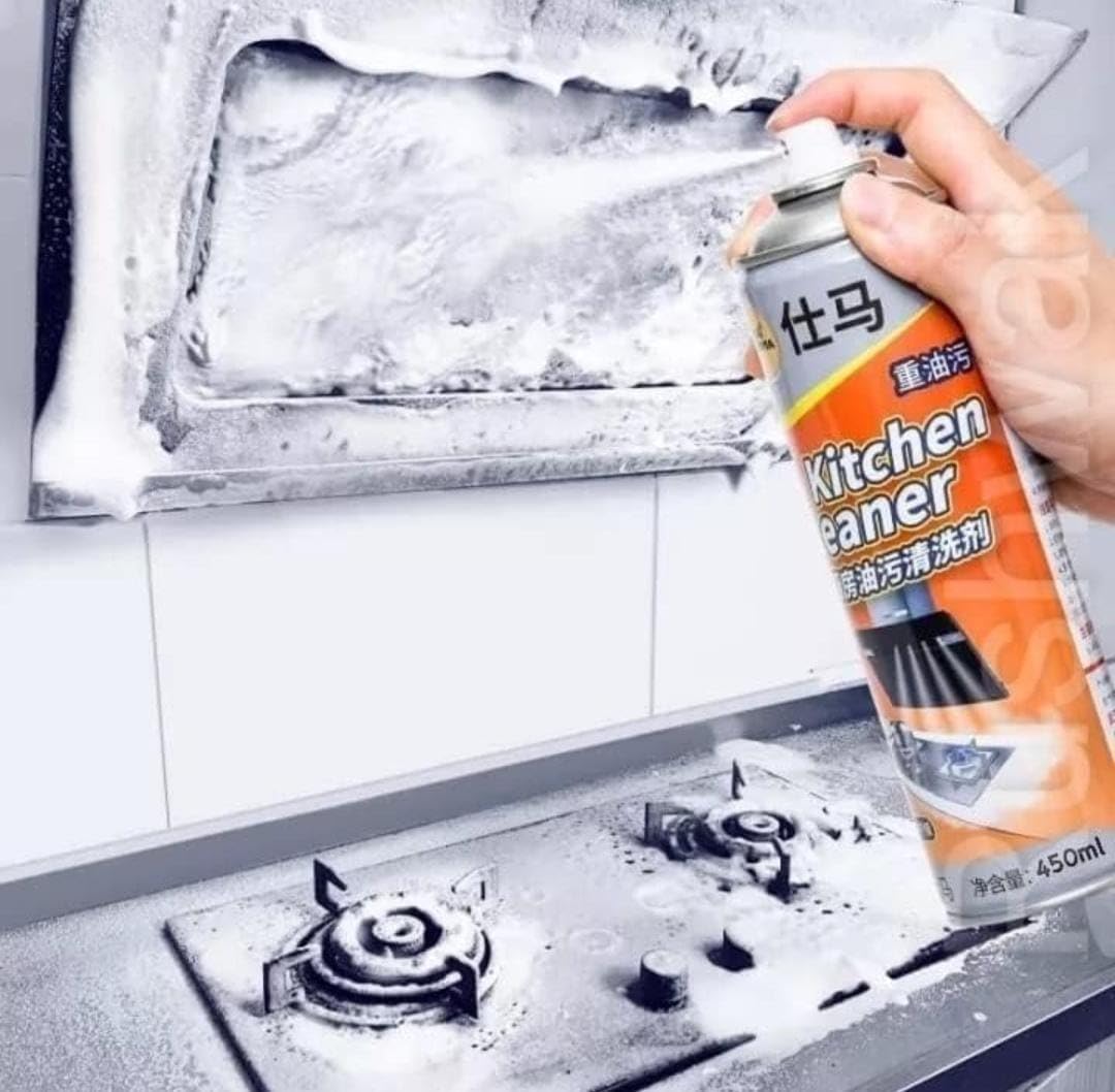 Kitchen Foam Cleaner Oil & Grease Stain Remover Stove & Chimney Cleaner Spray Non-Flammable Nontoxic Magic Degreaser Spray for Kitchen Gas Stove Cleaning (Kitchen Cleaner Foam) Pack of 1 (B0CMVJDV2L) Amazon Price History, Amazon Price Tracker