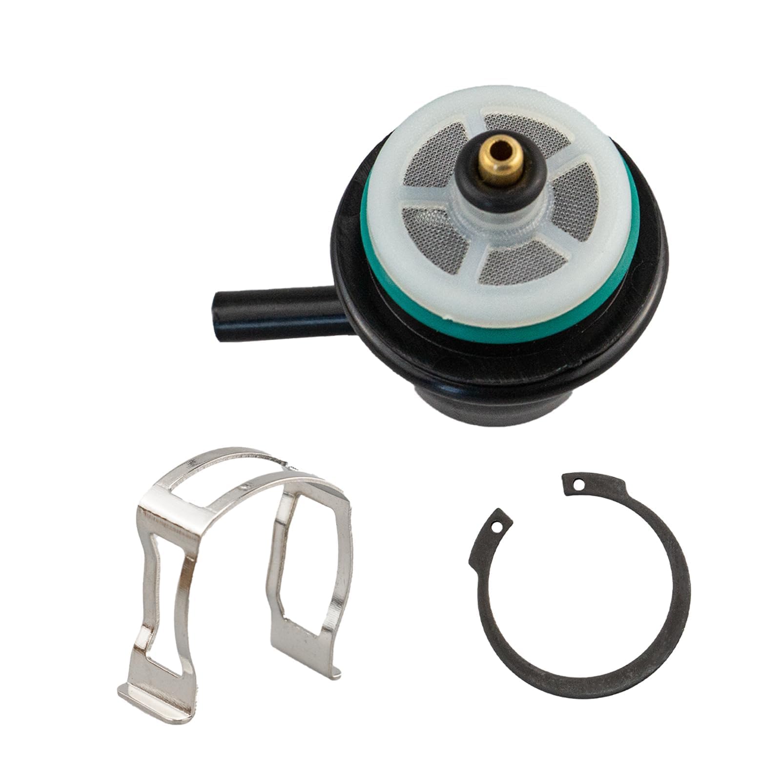 Fuel Pressure Regulator Kit with Clip and Snap Ring, 4.0BAR, Fuel Injection Pressure Regulator Compatible with Hummer Pontiac Buick Cadillac Isuzu GMC Chevy Car Accessories, OEM#217-3073 89060420