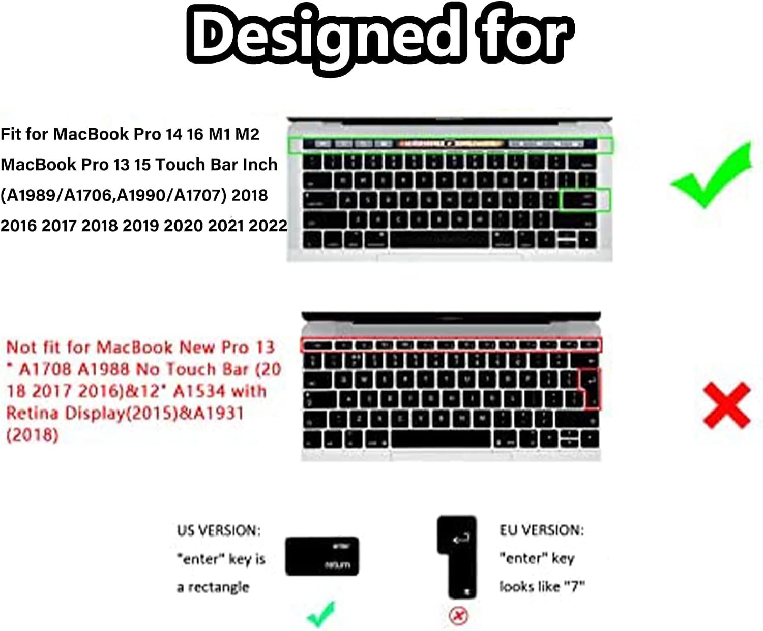 FL Fruity Loops Keyboard Cover for MacBook Pro 14 16 M1 M2 M3 MacBook Pro 13 15 Touch Bar (A1989/A1706,A1990/A1707) 2016-2024 image 4