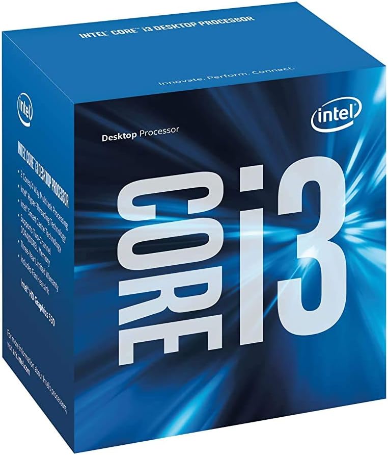 Intel (Refurbished) 3.70 GHz Core i3-6100 3M Cache Processor (BX80662I36100)