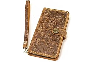 Vintage Leather Wallet Case for the Sophisticated iPhone Enthusiast