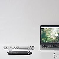 Vista 7 de Kafenda Soporte de exhibición de sable de luz - Soporte de mango de sable de luz acrílico y soporte para varita