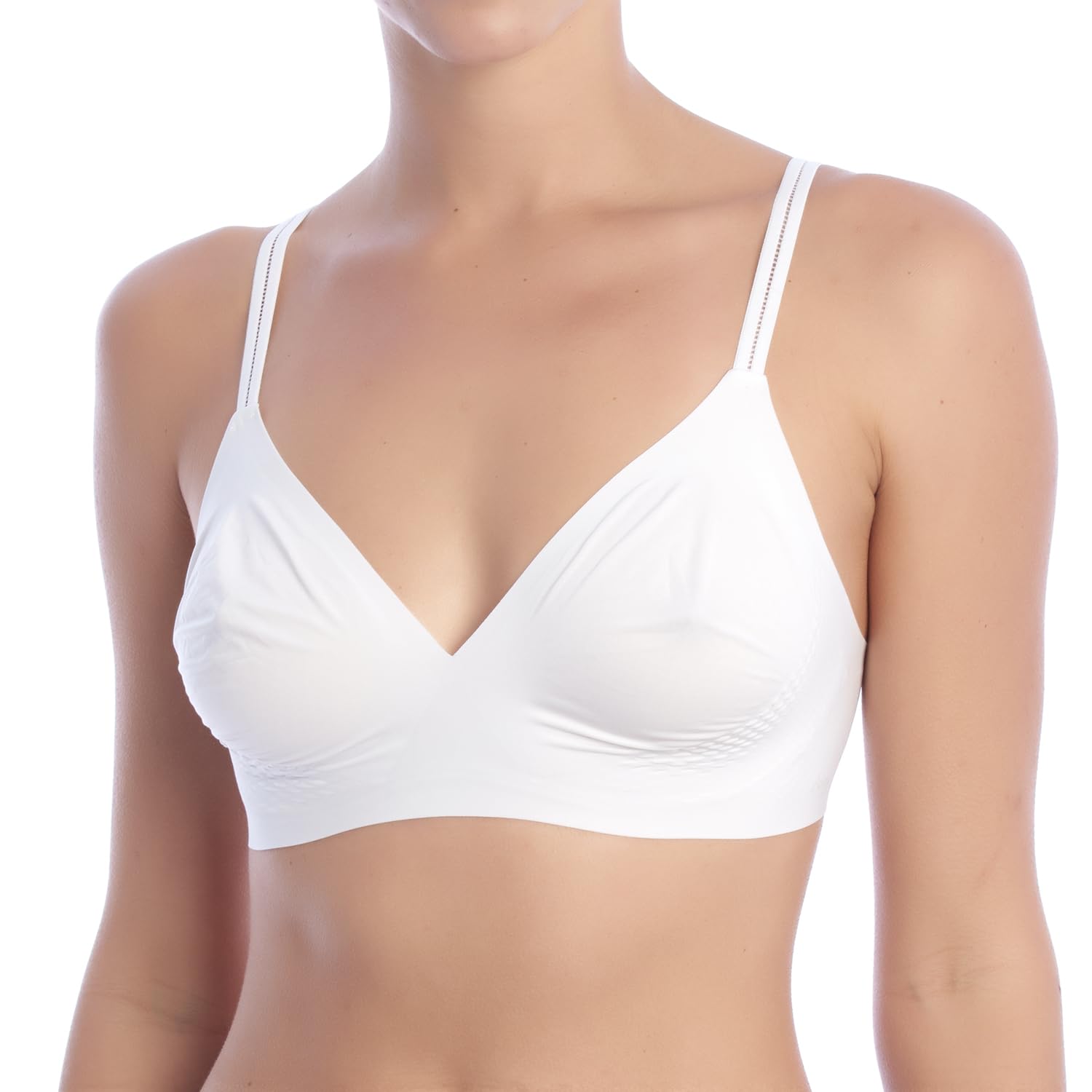 Sloggi Women's sloggi BODY ADAPT Soft Bra Bra molded, WHITE, M plus