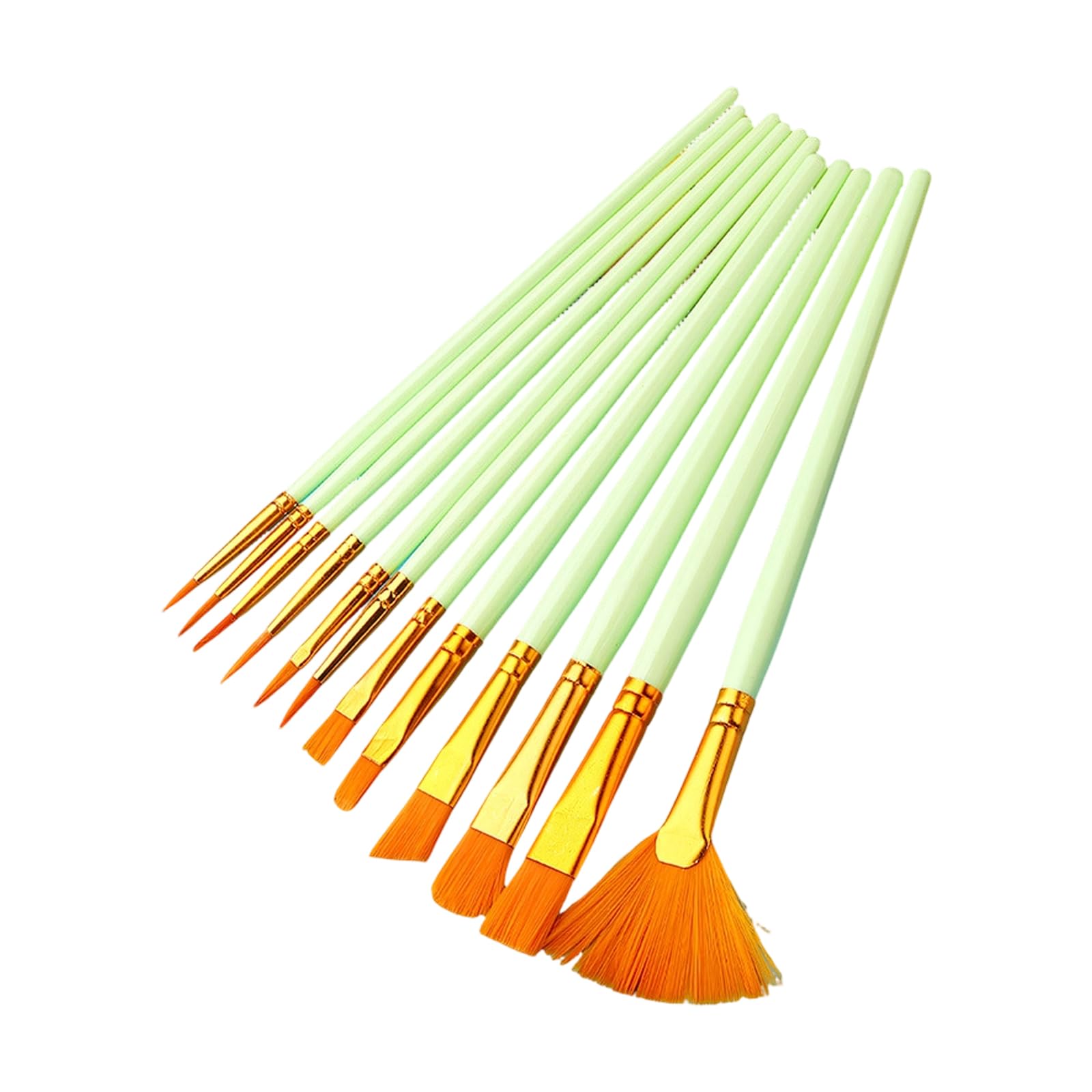 Of Smooth Creation Professional Art Brushes Multipurpose Painting Set for Artists Students Detail Works Nylon Paint Art