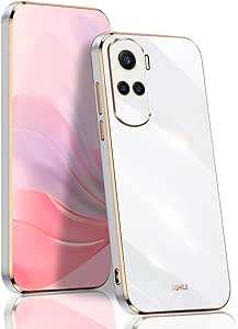 BORYA Silicone Coque Pour Honor 90 Lite 5G, Transparent Souple